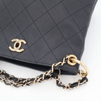 Chanel Shoulder Bag Quilted CC Logo Hobo — view 6