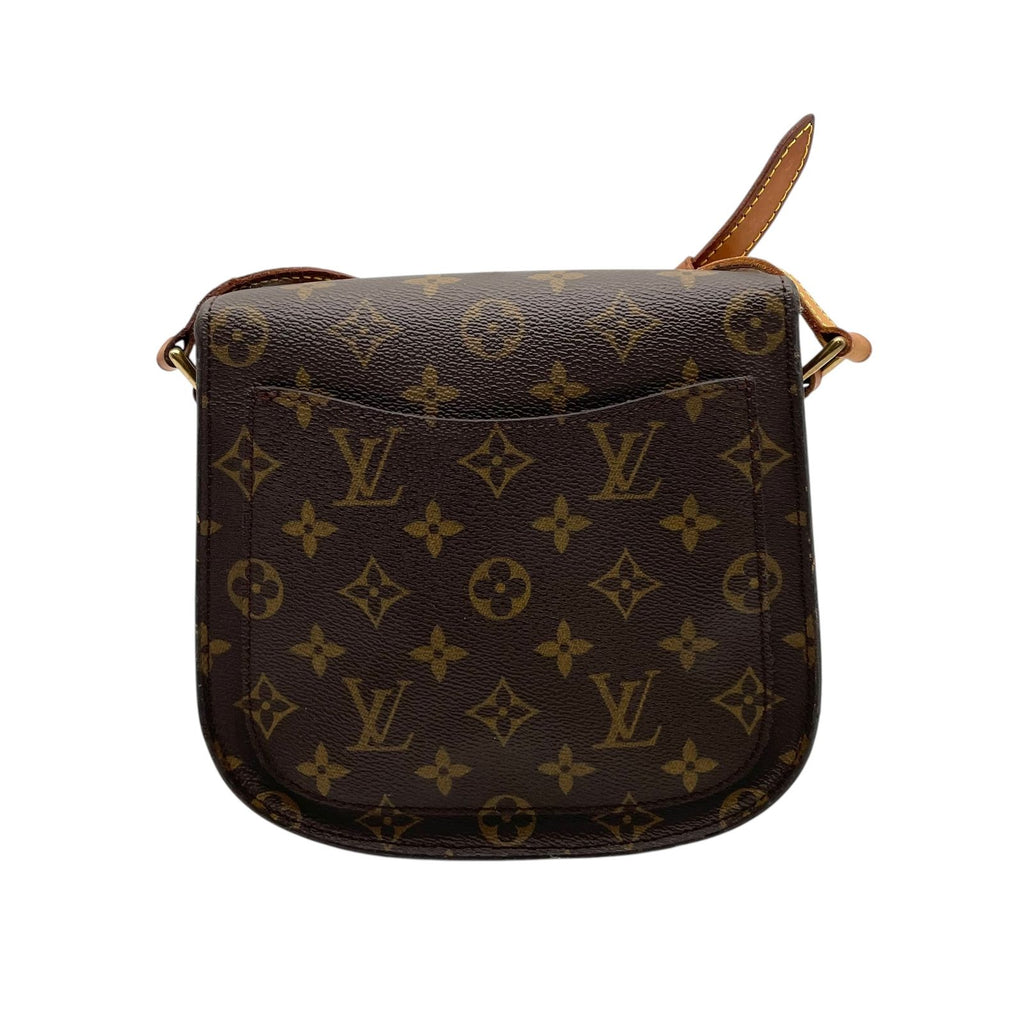 Louis Vuitton Saint Cloud PM Monogram Shoulder Bag Crossbody Pochette Flap — view 3