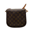 Louis Vuitton Saint Cloud PM Monogram Shoulder Bag Crossbody Pochette Flap — view 3