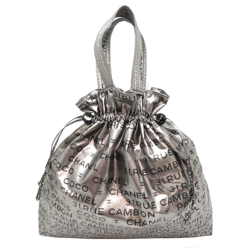 Chanel Tote Bag Silver