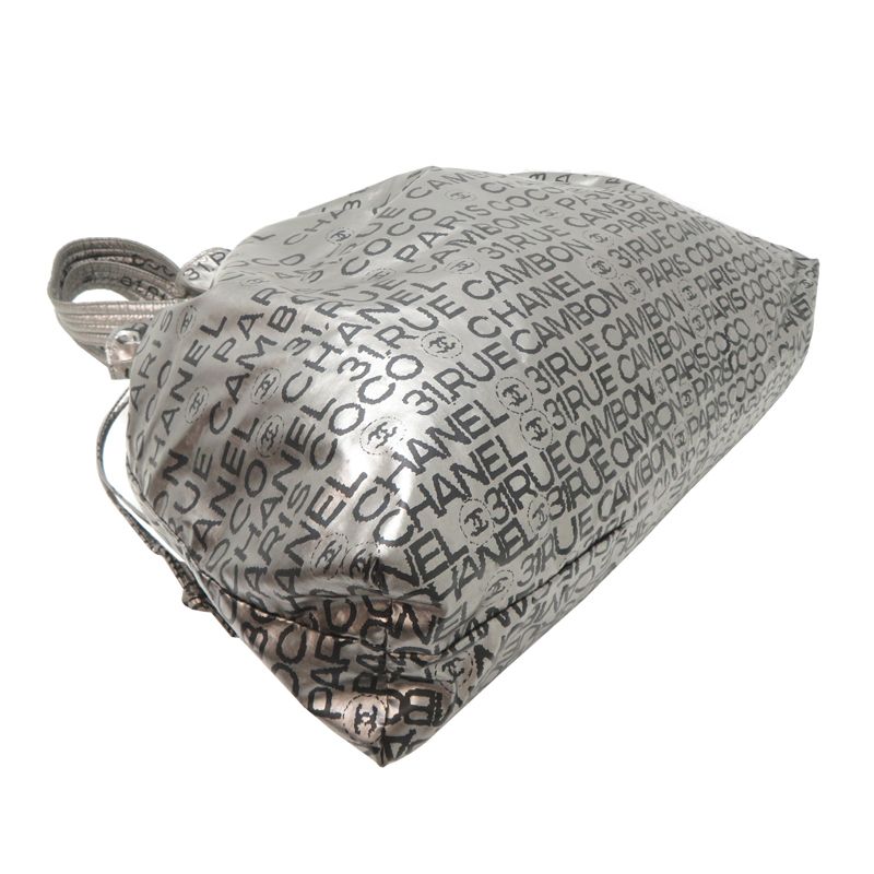 Chanel Tote Bag Silver — view 3