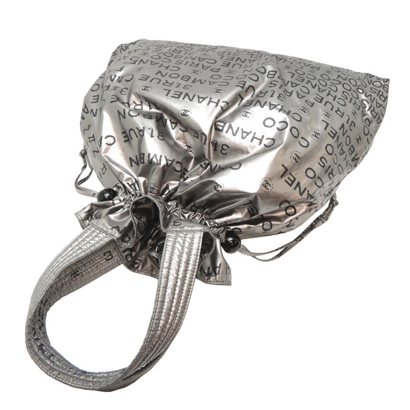 Chanel Tote Bag Silver — view 4