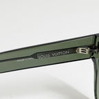 Louis Vuitton Sunglasses LV Escape Square Green Acetate Eyewear — view 6