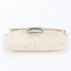 Fendi Zucca Mamma Baguette Bucket Leather Shoulder Bag — view 5