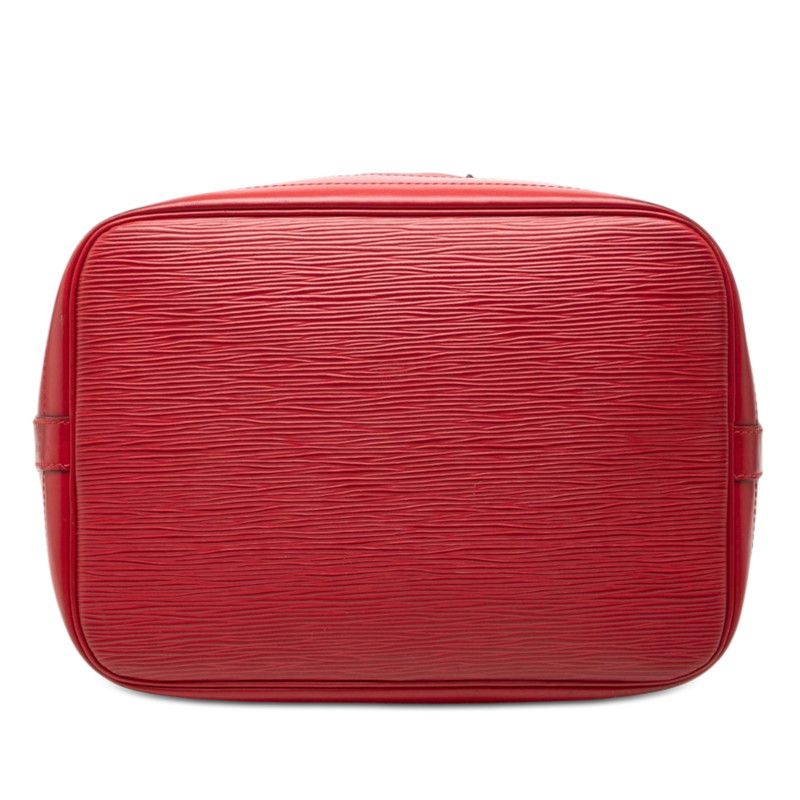 Louis Vuitton Epi Noe Shoulder Bag Drawstring Castilian Red Leather — view 3
