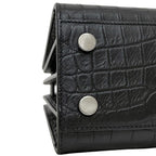 Saint Laurent Paris Shoulder Bag Sac de Jour Nano YSL 2-Way Leather Black — view 7