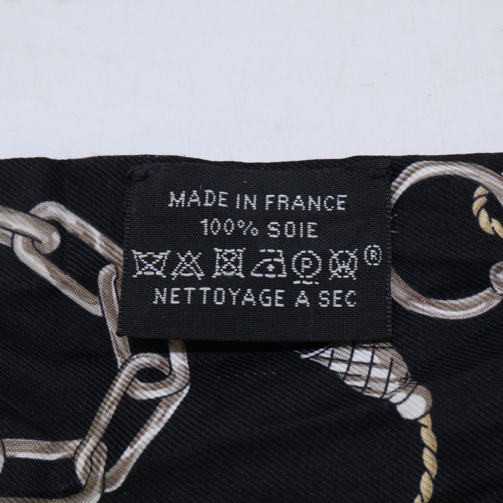Hermes 07 C'est la Fete Silk Twilly Scarf — view 3