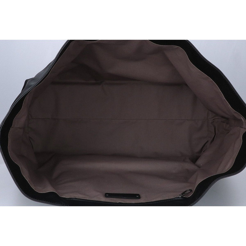 Bottega Veneta Leather Intrecciato Handle Tote Bag — view 6