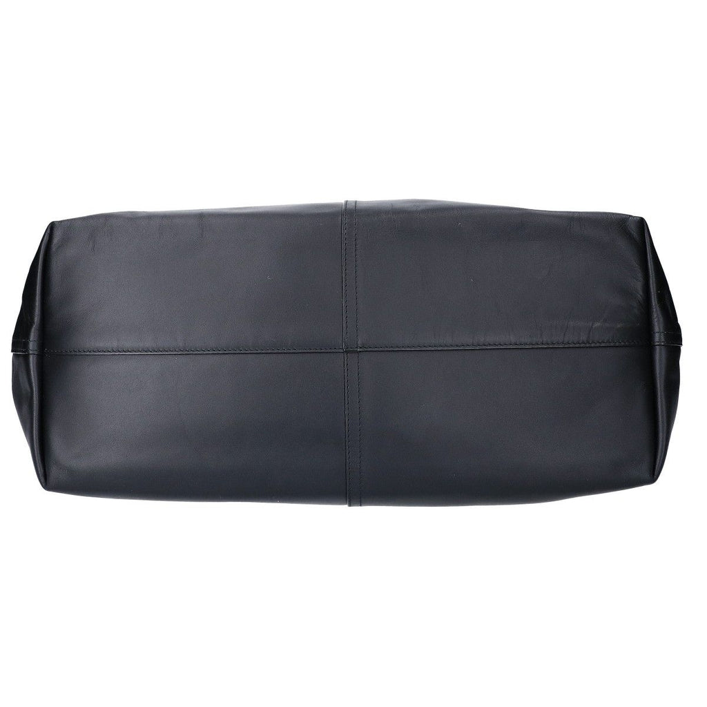 Bottega Veneta Leather Intrecciato Handle Tote Bag — view 5