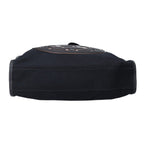 Fendi Rubber Logo Canvas Leather Tote Bag — view 5