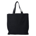 Fendi Rubber Logo Canvas Leather Tote Bag — view 3