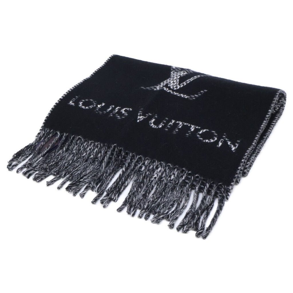 Louis Vuitton Monogram Check Cashmere Damier Reverse Fringe