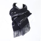 Louis Vuitton Monogram Check Cashmere Damier Reverse Fringe — view 2