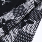 Louis Vuitton Monogram Check Cashmere Damier Reverse Fringe — view 5