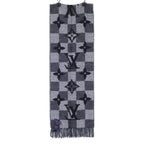 Louis Vuitton Monogram Check Cashmere Damier Reverse Fringe — view 4