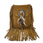 Saint Laurent Shoulder Bag Anita Fringe