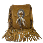 Saint Laurent Shoulder Bag Anita Fringe — view 2