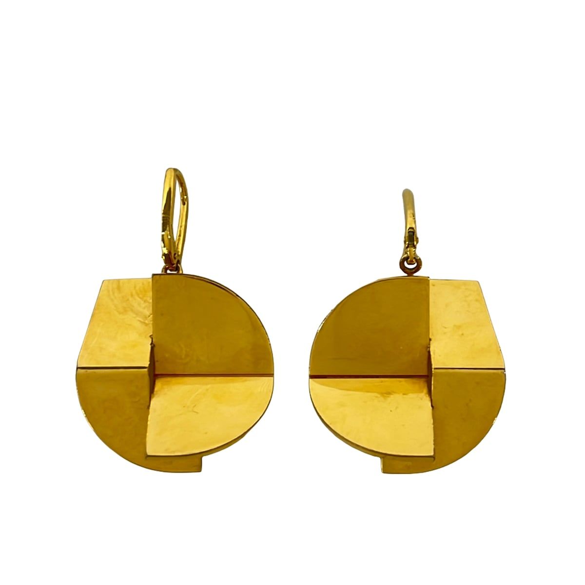 Celine Earrings Gold — view 2