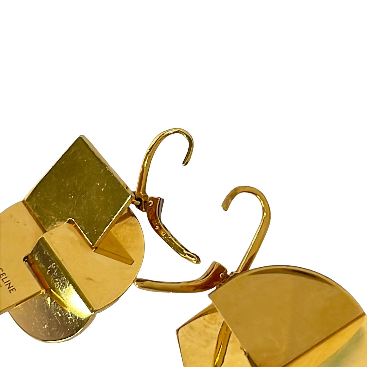 Celine Earrings Gold — view 3