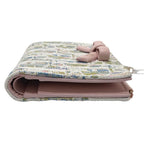Dior Bifold Wallet Oblique Promenade Dahlia Jacquard Pink — view 4