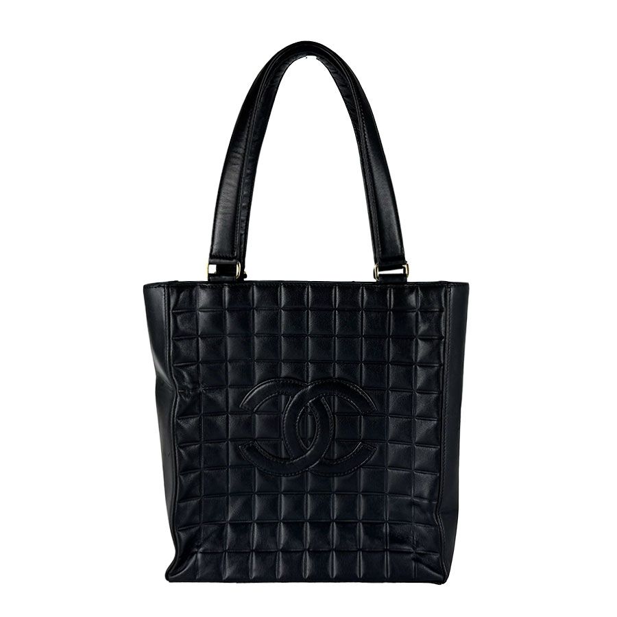 Chanel Shoulder Bag Tote Choco