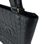 Chanel Shoulder Bag Tote Choco — view 6