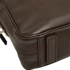 Prada Business Briefcase Brown Saffiano Leather — view 5