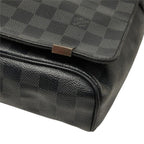 Louis Vuitton Damier Graphite District PM NM Crossbody Shoulder Bag Black — view 4