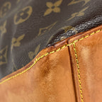 Louis Vuitton Cabas Mezzo Tote Shoulder Bag Monogram Brown — view 3