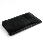 Loewe Card Case Anagram Fragment Case Coin Purse Leather Black — view 2