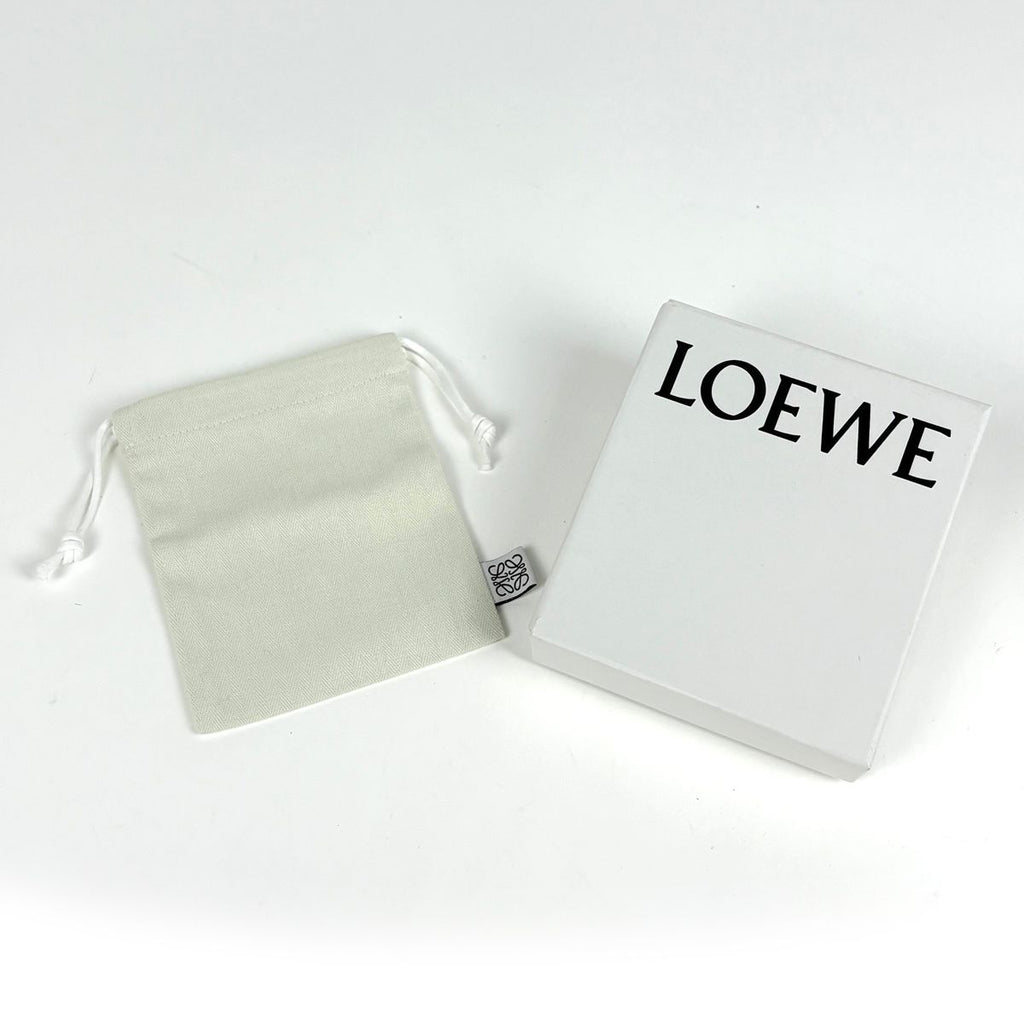 Loewe Card Case Anagram Fragment Case Coin Purse Leather Black — view 6