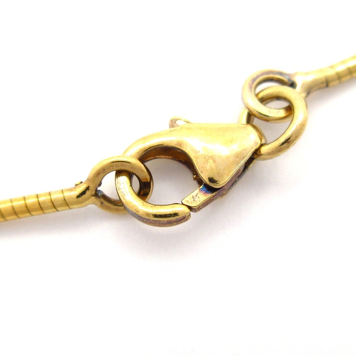 Hermes Necklace Cage d'H Gold Yellow — view 4
