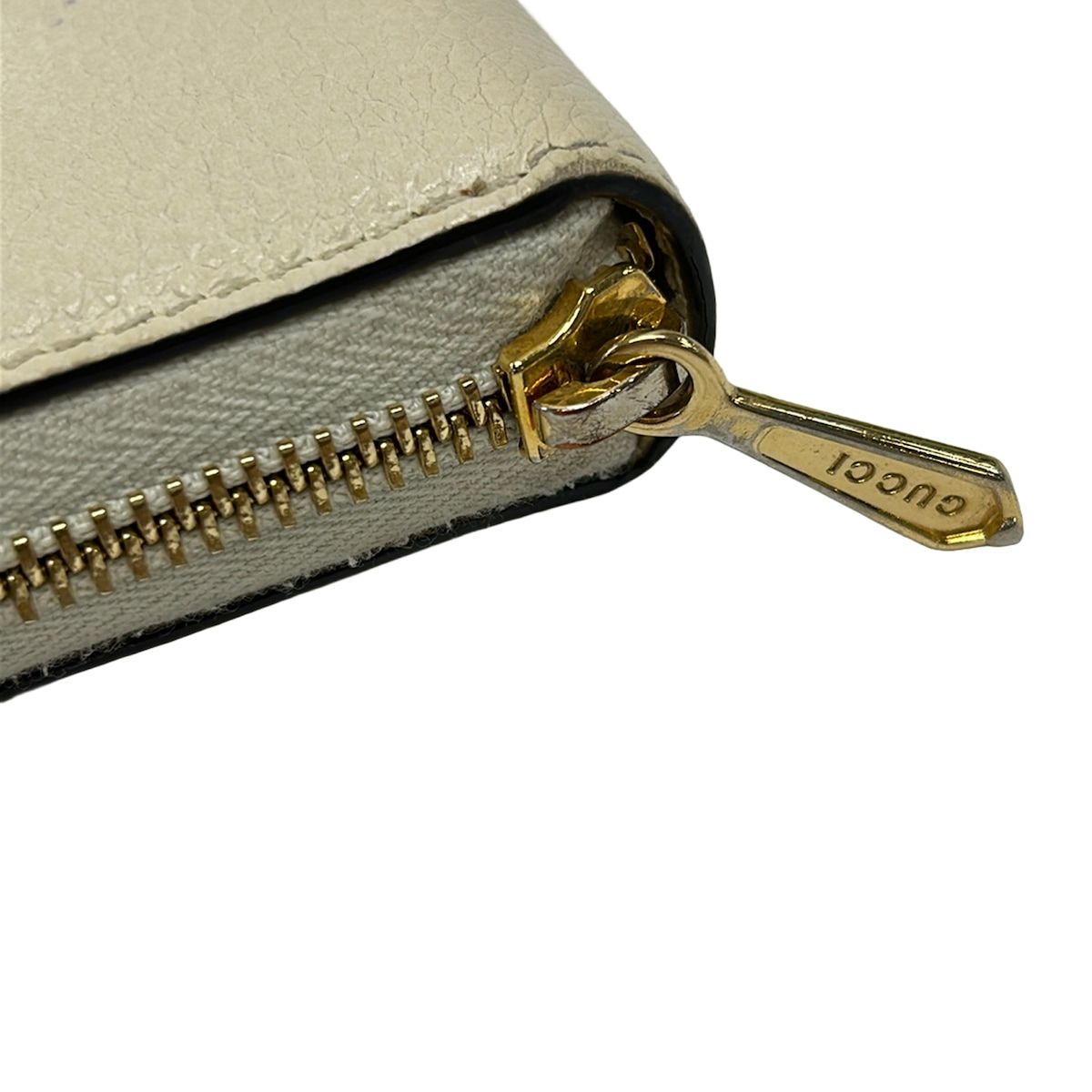 Gucci Wallet Zumi Ivory Zip Around Leather — view 8
