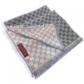 Gucci Shawl Scarf Gray