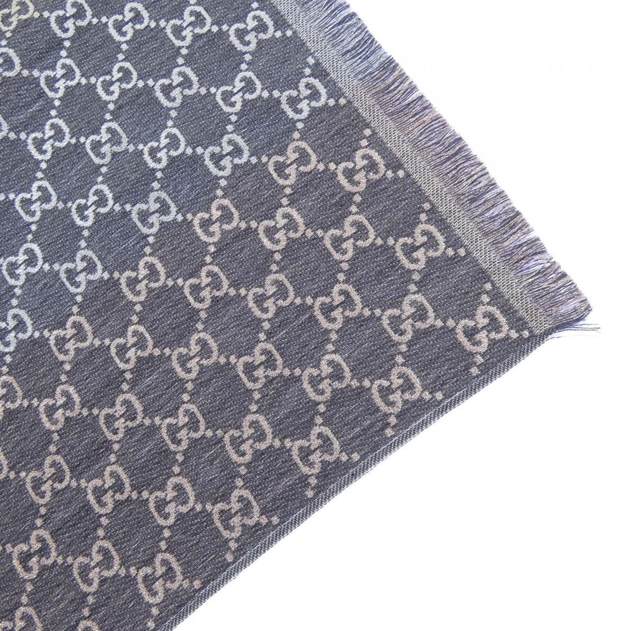 Gucci Shawl Scarf Gray — view 2