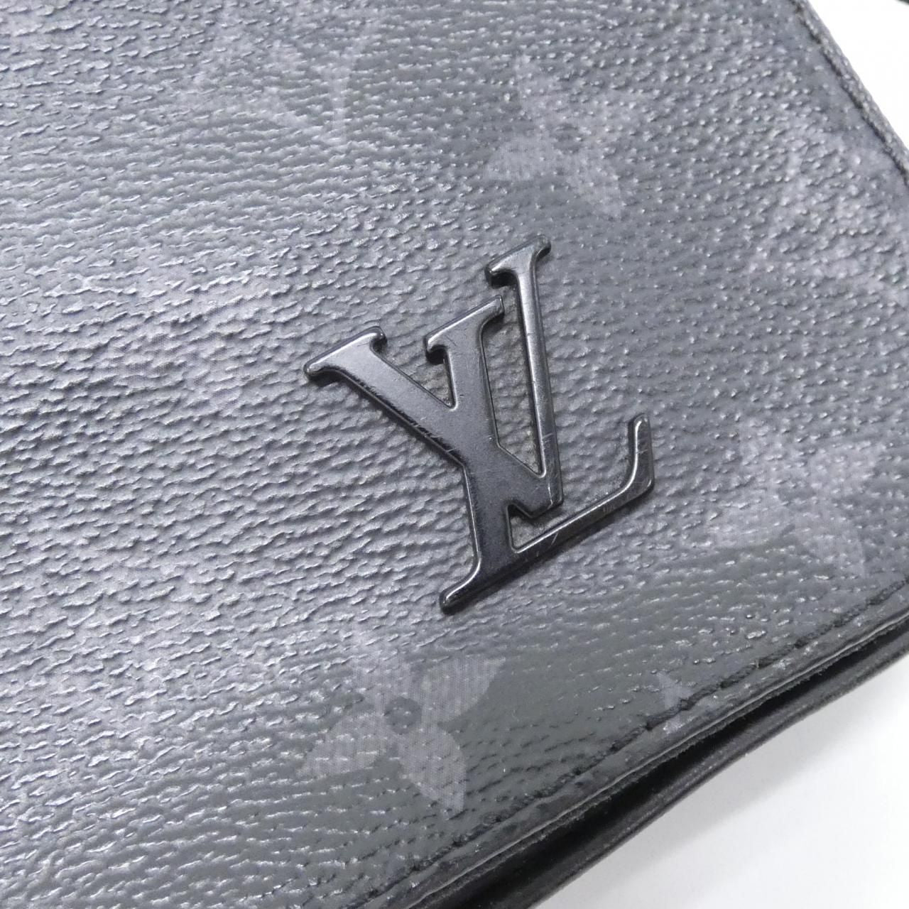 Louis Vuitton Monogram Eclipse District PM Shoulder Bag — view 4
