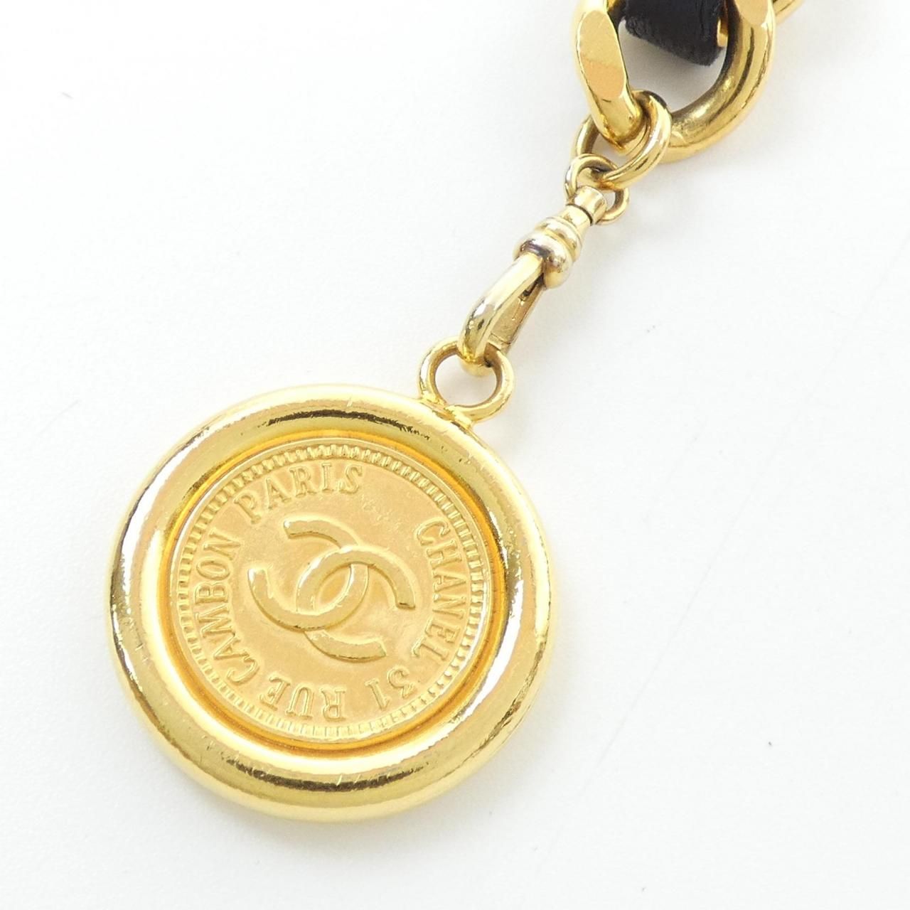 Chanel Vintage Belt Black — view 2