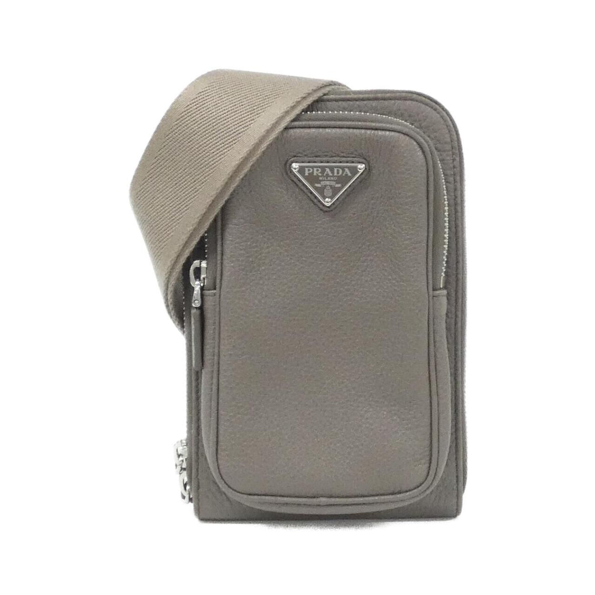 Prada Phone Case Silver