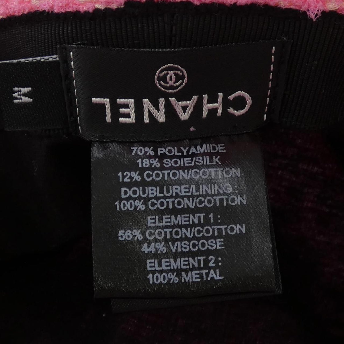 Chanel Hat Pink — view 3