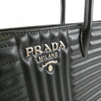 Prada Bag Handbag Silver — view 6