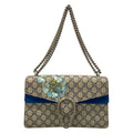 Gucci Shoulder Bag Dionysusgg Blooms Navy Ivory Chain