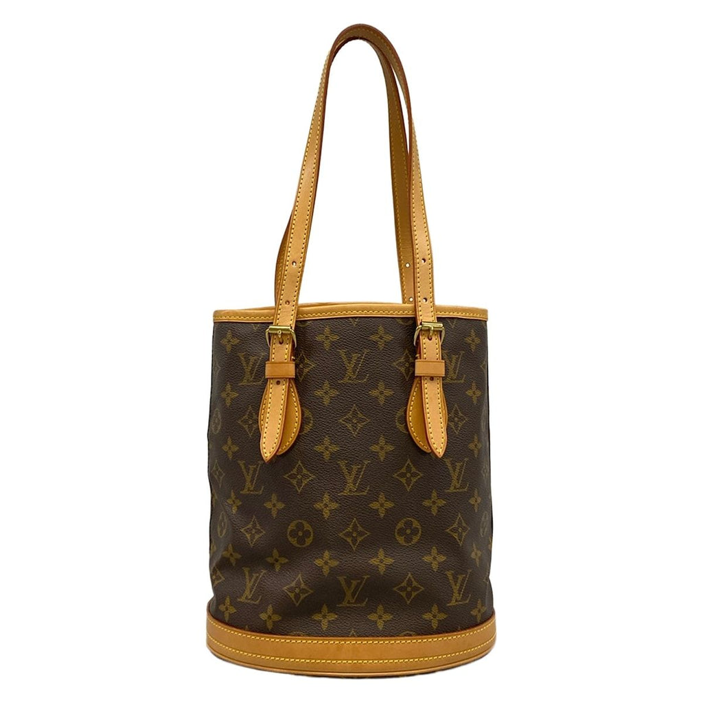 Louis Vuitton Shoulder Bag Monogram Petit Bucket — view 3