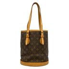 Louis Vuitton Shoulder Bag Monogram Petit Bucket — view 3