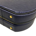 Louis Vuitton Handbag Epi Petite Boite Chapeau Deep Purple Leather — view 6