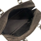 Loewe Handbag Amazona 36 Dark Brown Leather — view 7