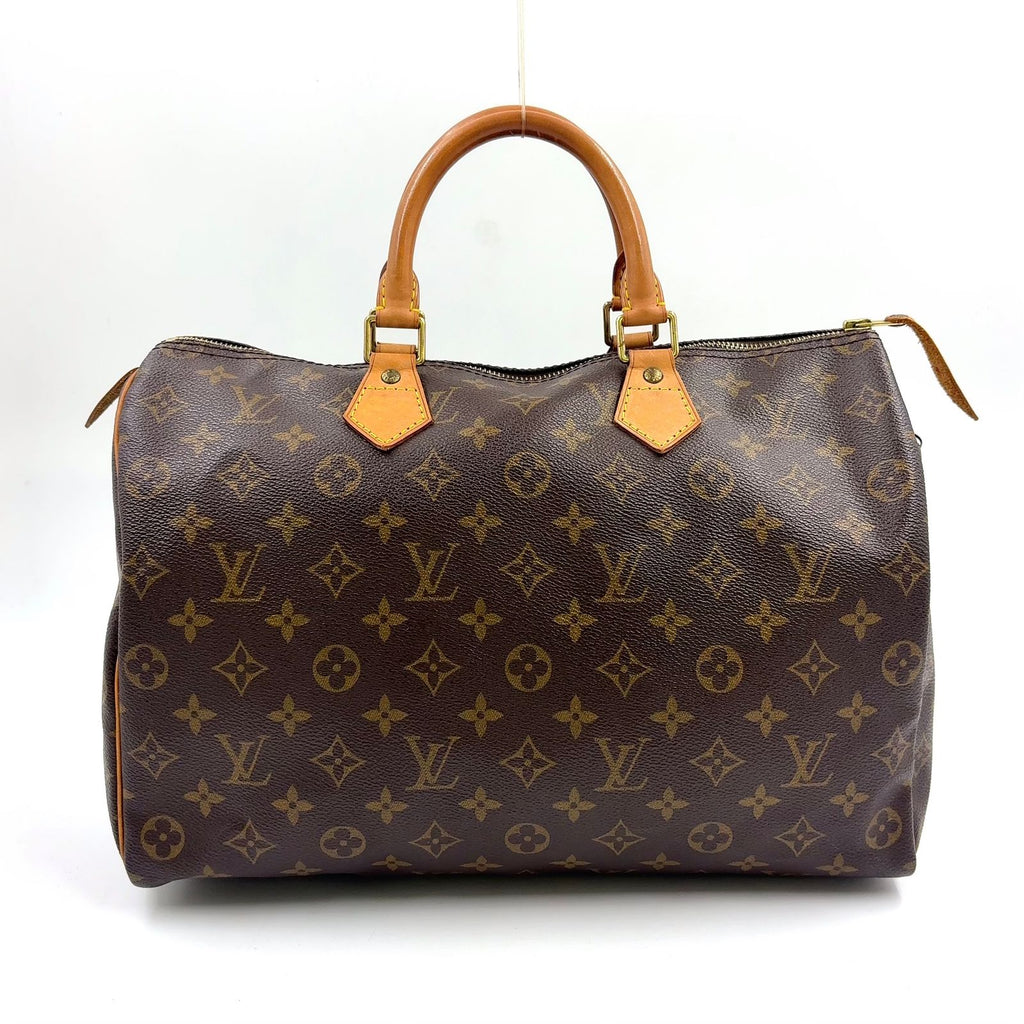 Louis Vuitton Speedy 35 Monogram Leather Handbag