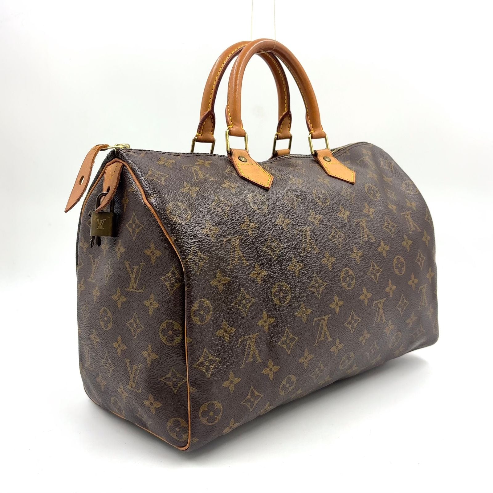 Louis Vuitton Speedy 35 Monogram Leather Handbag — view 2