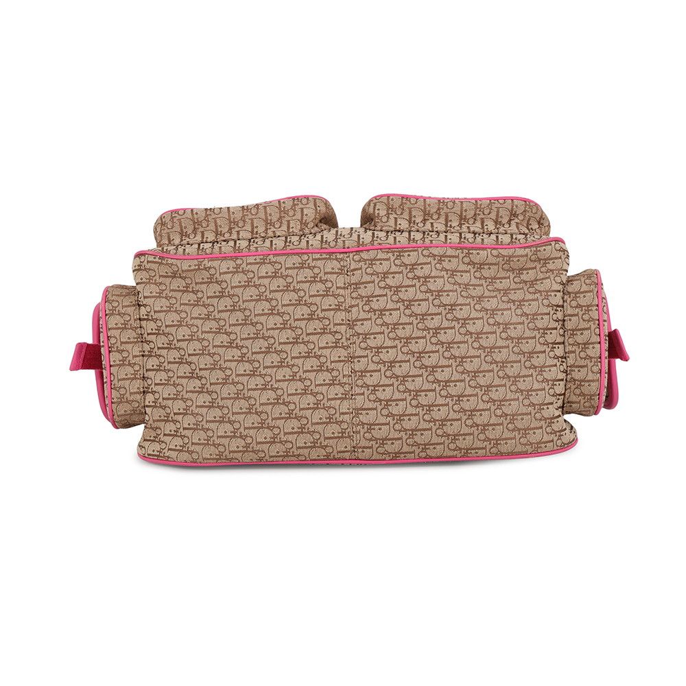 Dior Handbag Trotter Tote Canvas Leather — view 3