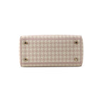 Dior Handbag Light Houndstooth Canvas 2-Way — view 3