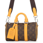 Louis Vuitton Handbag Monogram Macassar Keepall Bandouliere 25 2-Way Bag LV